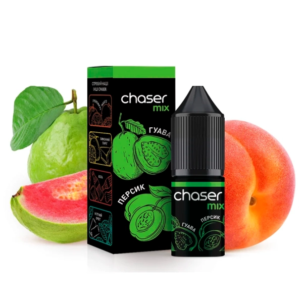 Рідина Chaser Mix Salt 10 мл 60 мг - Гуава Персик — купити