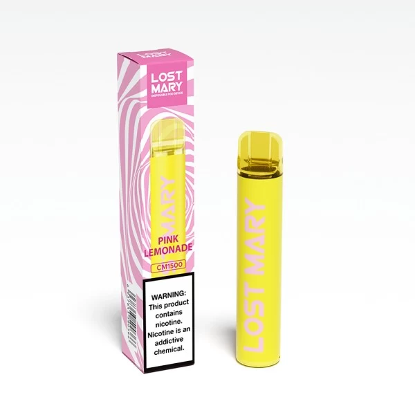 Одноразова POD система Lost Mary 1500 Pink Lemonade на 1500 затяжок — купити