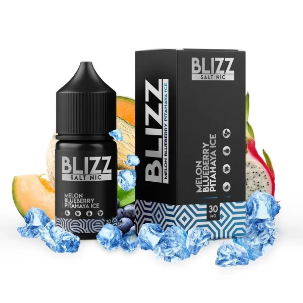 Рідина BLIZZ Salt 30ml/50mg Melon Blueberry Pitahaya Ice — купити
