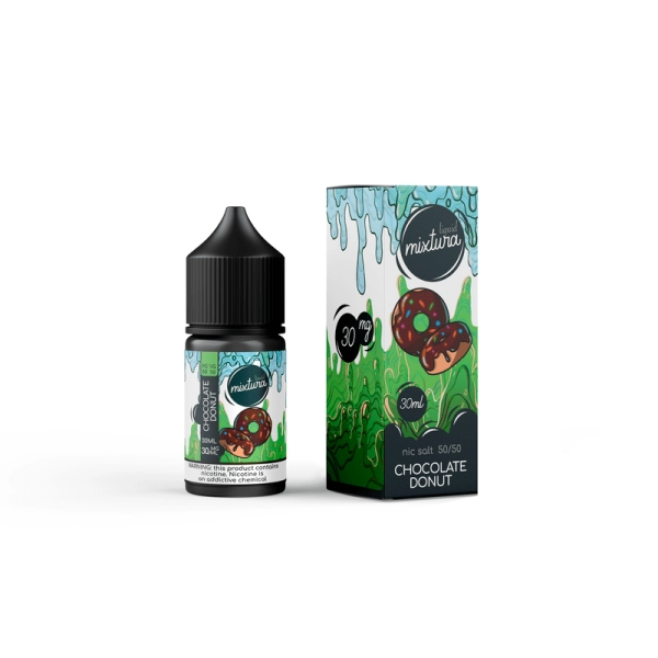 Рідина Black Triangle Mixtura Salt 30ml/30mg Chocolate Donut — купити
