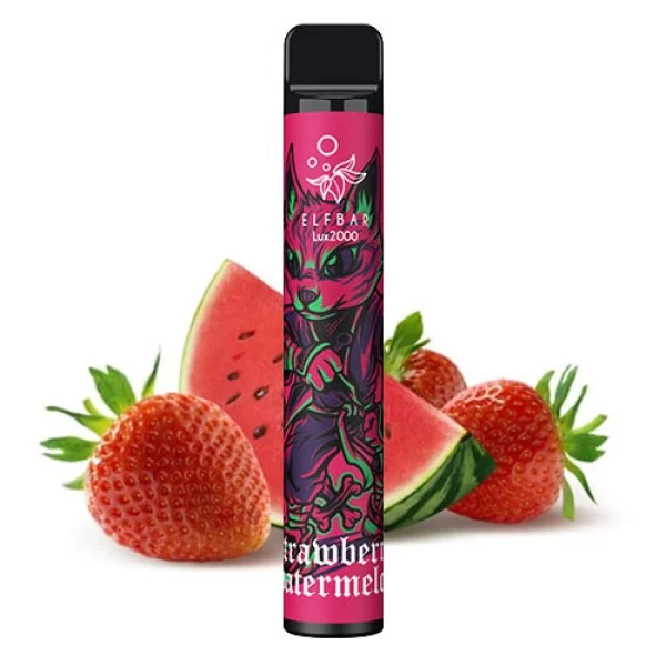 Одноразова POD система ELF BAR Lux2000 Strawberry Watermelon на 2000 затяжок — купити