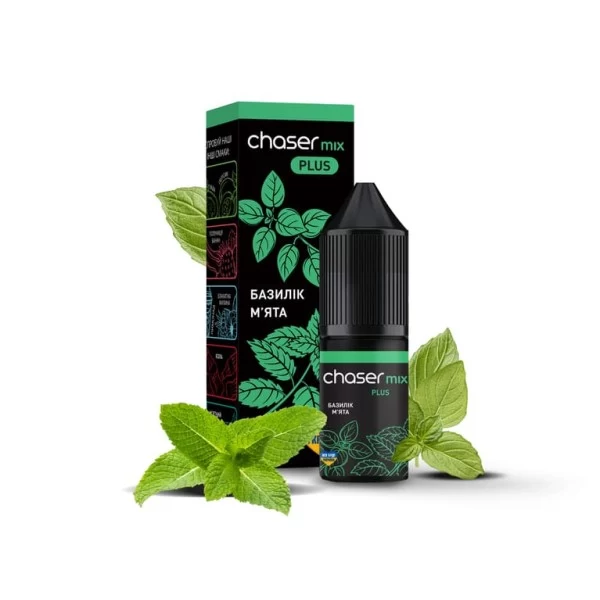 Рідина Chaser Mix Salt 10 мл 50 мг - Базилік М'ята — купити
