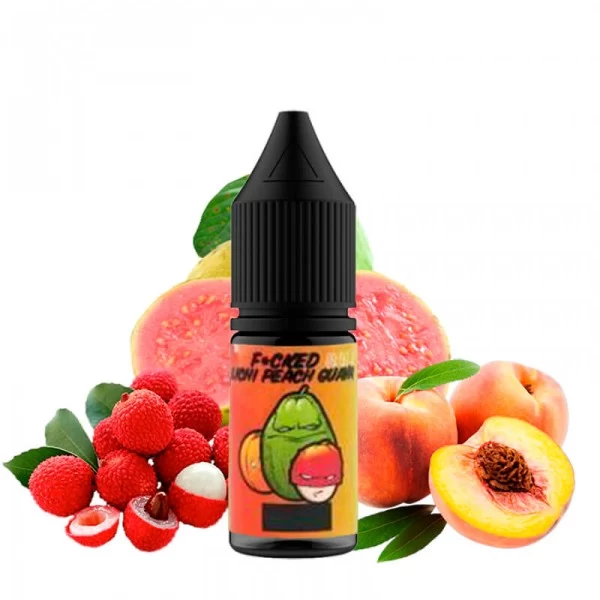 Рідина F*cked Salt 10ml/50mg Lichi Peach Guava — купити