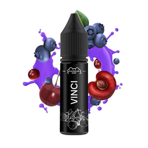 Рідина VINCI Salt 15ml/50mg Blueberry Cherry — купити