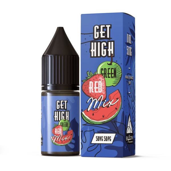 Рідина Black Triangle Get High Salt 10ml/50mg Green Red Mix — купити