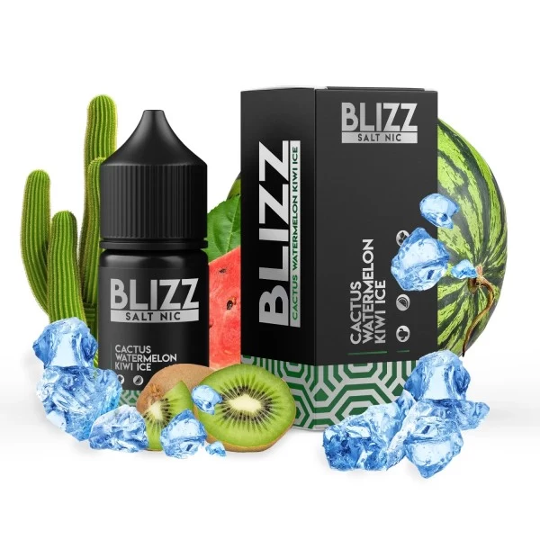 Рідина BLIZZ Salt 30ml/50mg Cactus Watermelon Kiwi Ice — купити