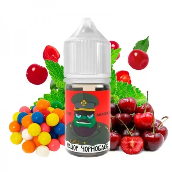 Рідина Майор Чорнобаєв Salt 30ml/0mg Кров москаля — купити