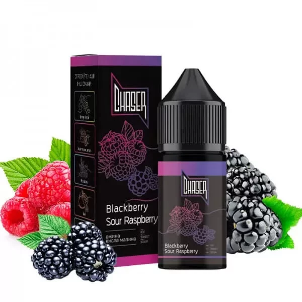 Рідина Chaser Black New 30 мл 30 мг - Blackberry Sour Raspberry — купити