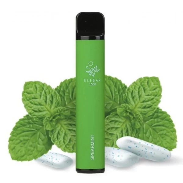 Одноразова POD система ELF BAR 1500 Spearmint на 1500 затяжок — купити