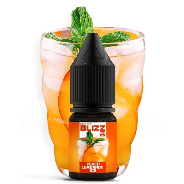 Рідина BLIZZ Salt 10ml/25mg Peach Lemonade Ice — купити