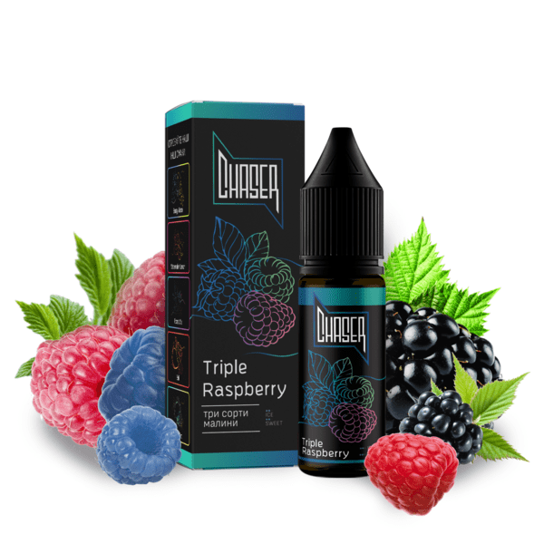 Рідина Chaser 15ml/30mg NEW Triple Raspberry — купити