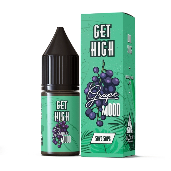 Рідина Black Triangle Get High Salt 10ml/50mg Grape Mood — купити