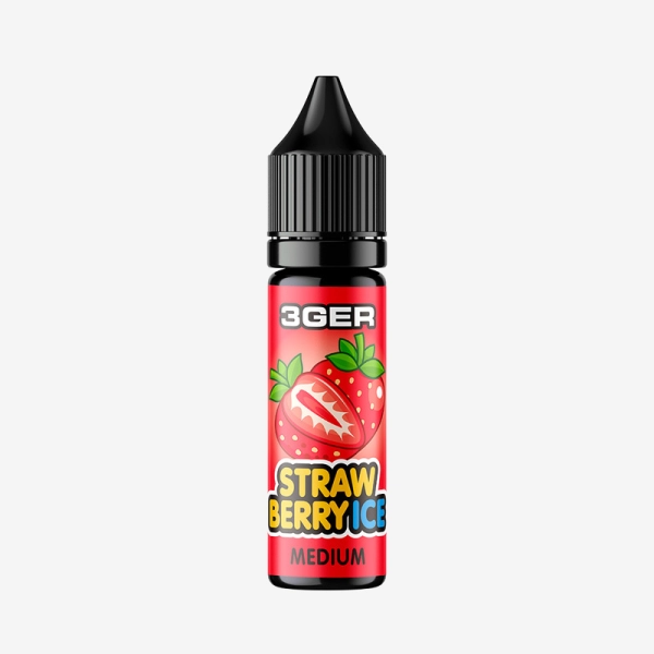 Рідина 3GER Salt 15ml/50mg Strawberry ICE — купити