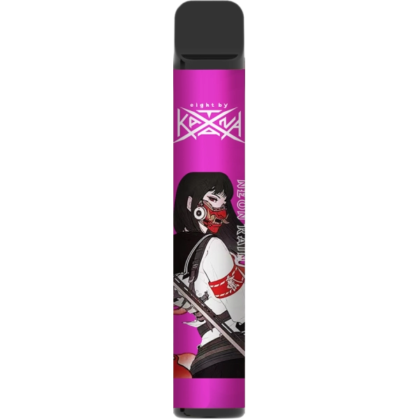 Одноразова POD система Katana 1000 Neon Rain на 1000 затяжок — купити
