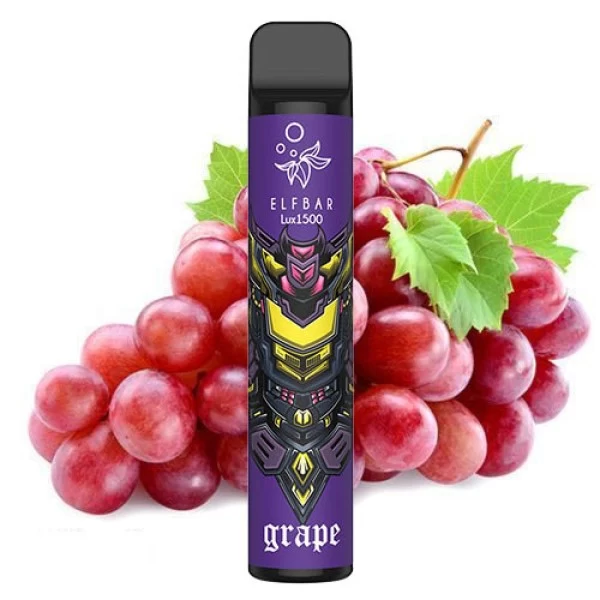 Одноразова POD система ELF BAR Lux1500 Grape на 1500 затяжок — купити