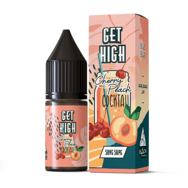 Рідина Black Triangle Get High Salt 10ml/50mg Cherry Peach Cocktail — купити
