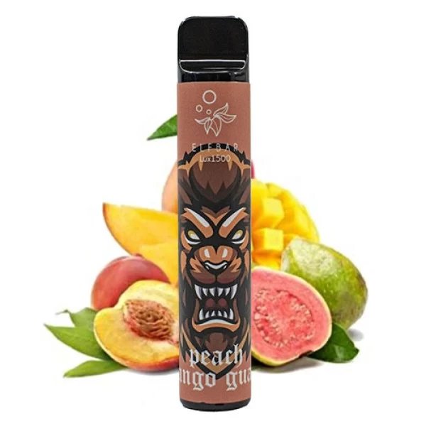 Одноразова POD система ELF BAR Lux1500 Peach Mango Guava на 1500 затяжок — купити