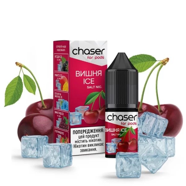 Рідина Chaser For Pods Salt 10 мл 20 мг - Вишня ICE — купити