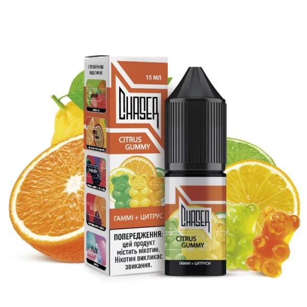 Рідина Chaser Salt 15ml/50mg CITRUS GUMMY — купити