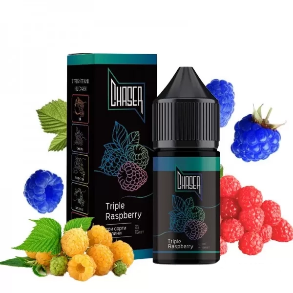 Рідина Chaser Black New 30 мл 30 мг - Triple Raspberry — купити
