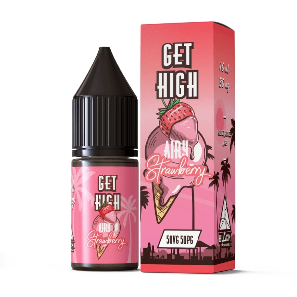 Рідина Black Triangle Get High Salt 10ml/30mg Airy Strawberry — купити