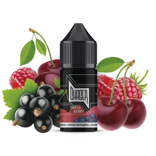 Рідина Chaser Salt 30ml/50mg TRIPLE BERRY — купити