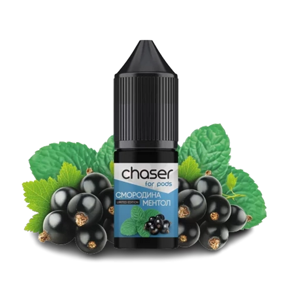Рідина Chaser For Pods Salt 10 мл 60 мг - Смородина Ментол — купити