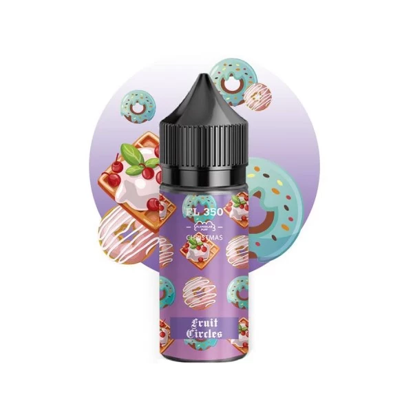 Рідина Flavorlab FL 350 Christmas Salt 30ml/50mg Fruit Circles — купити