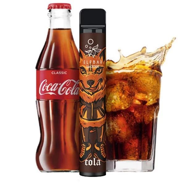 Одноразова POD система ELF BAR Lux2000 Cola на 2000 затяжок — купити