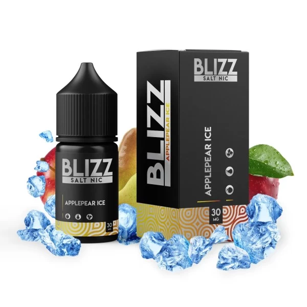 Рідина BLIZZ Salt 30ml/30mg Applepear Ice — купити