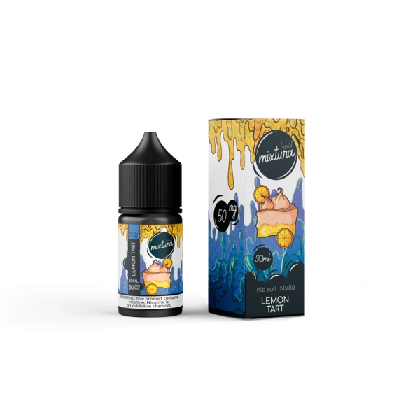 Рідина Black Triangle Mixtura Salt 30ml/50mg Lemon Tart — купити