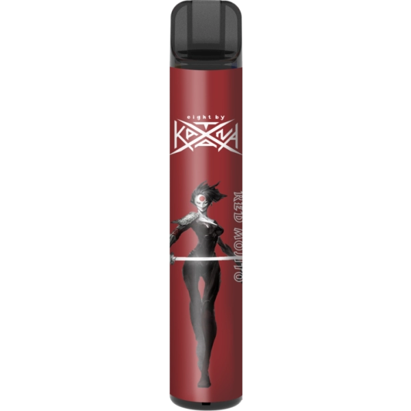 Одноразова POD система Katana 2000 Red Mojito на 2000 затяжок — купити