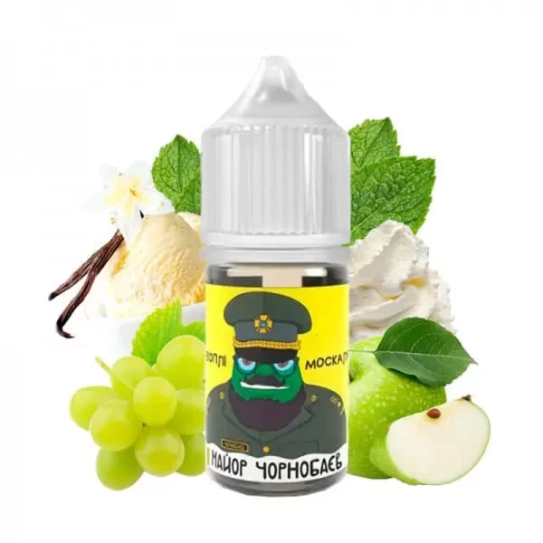 Рідина Майор Чорнобаєв Salt 30ml/30mg Воплі москаля — купити