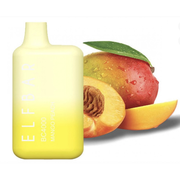 Одноразова POD система ELF BAR BC4000 Mango Peach на 4000 затяжок — купити