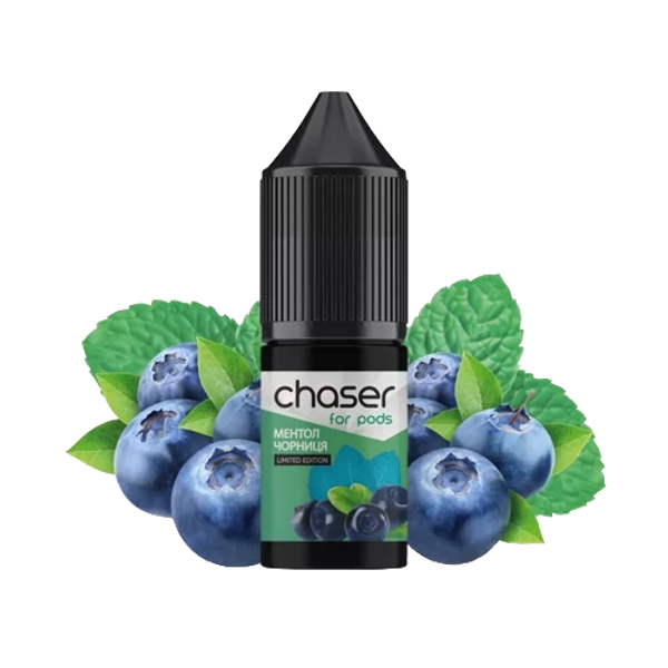 Рідина Chaser For Pods Salt 10 мл 60 мг - Ментол Чорниця — купити