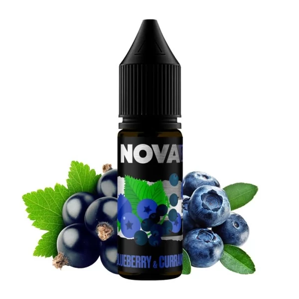 Рідина NOVA Salt 15ml/65mg Blueberry&Currant — купити
