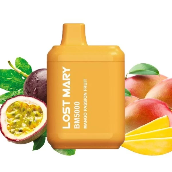 Одноразова POD система Lost Mary BM5000 Mango Passion Fuit на 5000 затяжок — купити