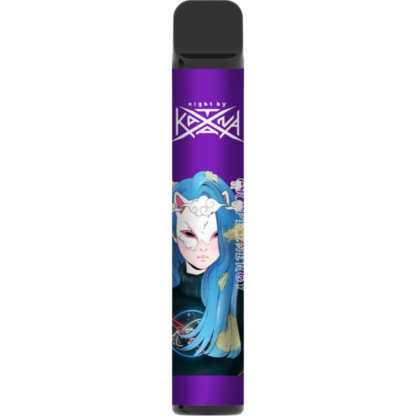 Одноразова POD система Katana 1000 Grape Energy на 1000 затяжок — купити