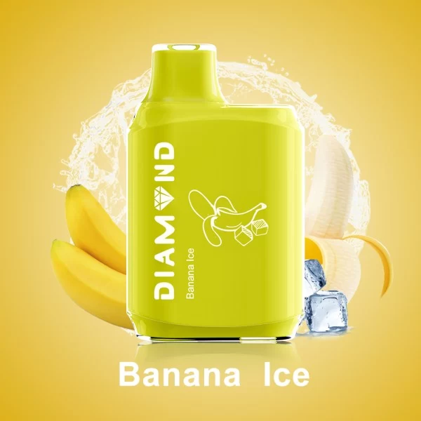 Одноразова POD система Mosmo Diamond 4000 Banana Ice на 4000 затяжок — купити