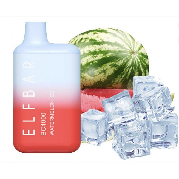 Одноразова POD система ELF BAR BC4000 Watermelon Ice на 4000 затяжок — купити