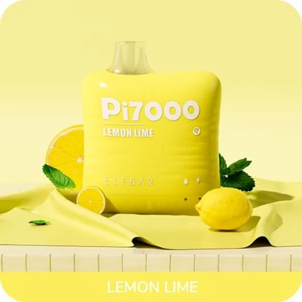 Одноразова POD система ELF BAR Pi7000 Lemon Lime на 7000 затяжок — купити