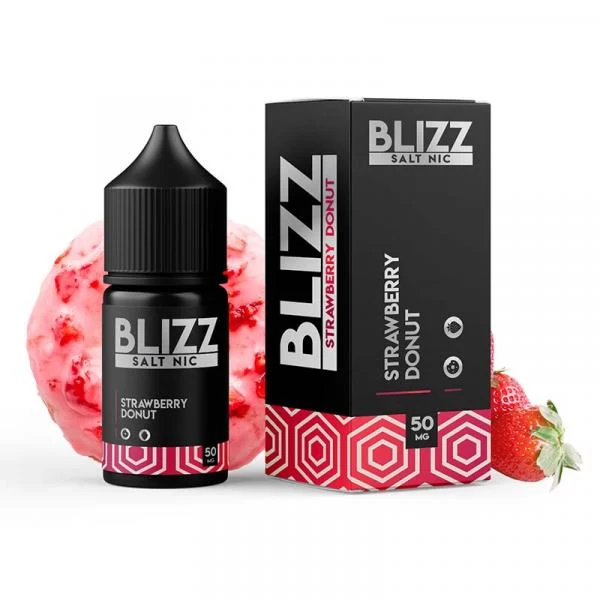 Рідина BLIZZ Salt 30ml/30mg Strawberry Donut — купити