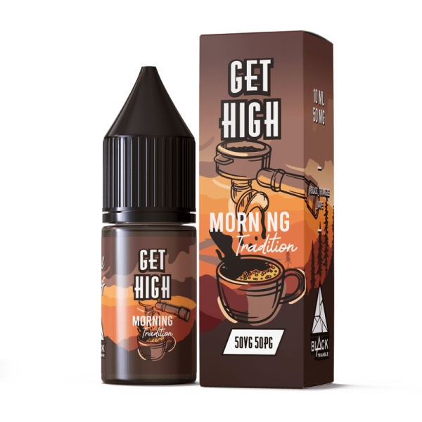 Рідина Black Triangle Get High Salt 10ml/50mg Morning Tradition — купити