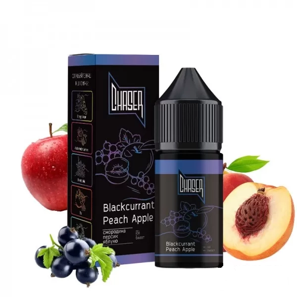 Рідина Chaser Black New 30 мл 50 мг - Blackcurrant Peach Apple — купити