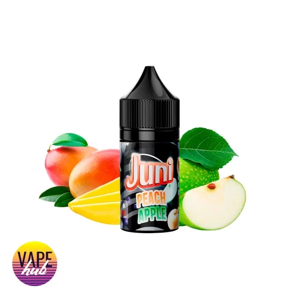 Рідина Juni Silver Ice 30 мл 30 мг - Peach Apple — купити