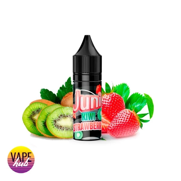 Рідина Juni Silver Ice 15 мл 30 мг - Kiwi Strawberry — купити