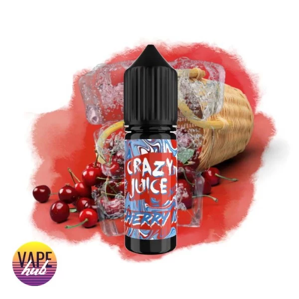 Рідина Crazy Juіce SLT 15 мл 50 мг - Cherry Ice — купити