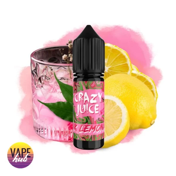Рідина Crazy Juіce SLT 15 мл 30 мг - Pink Lemonade — купити