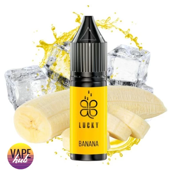 Рідина Lucky Salt 15 мл 50 мг - Banana Ice — купити