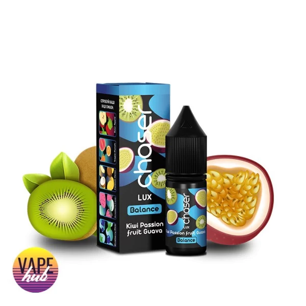 Рідина Chaser Salt LUX 11ml/65mg Kiwi Passion fruit Guava — купити